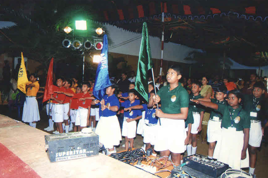 dawn school march past